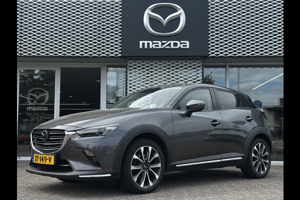 Mazda CX-3 2.0 SkyActiv-G 120 GT-M | STOEL EN STUURVERWARMING | BOSE | HEAD UP DISPLAY |