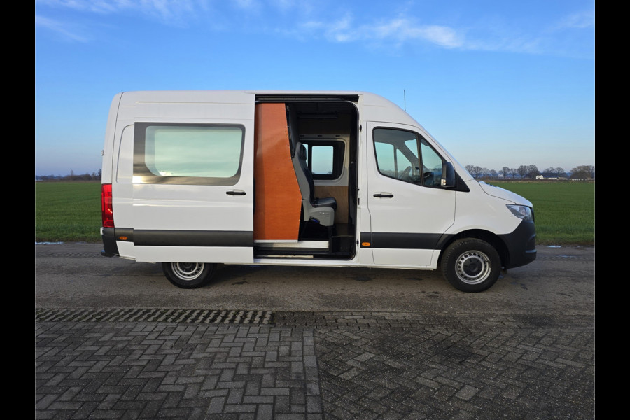 Mercedes-Benz Sprinter 314 2.2 CDI L2 H2 Dubbele Cabine - 140 Pk - Euro 6 - Airco - Cruise Control