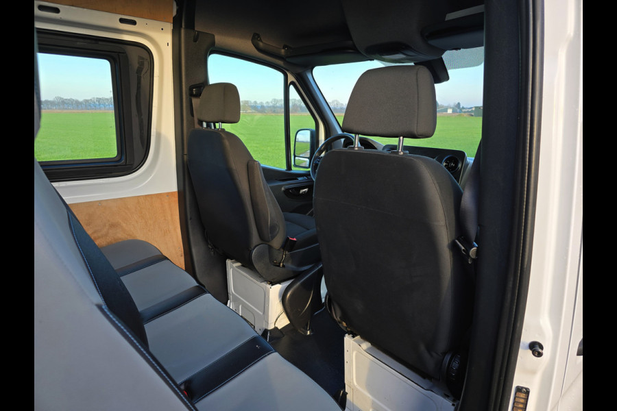 Mercedes-Benz Sprinter 314 2.2 CDI L2 H2 Dubbele Cabine - 140 Pk - Euro 6 - Airco - Cruise Control