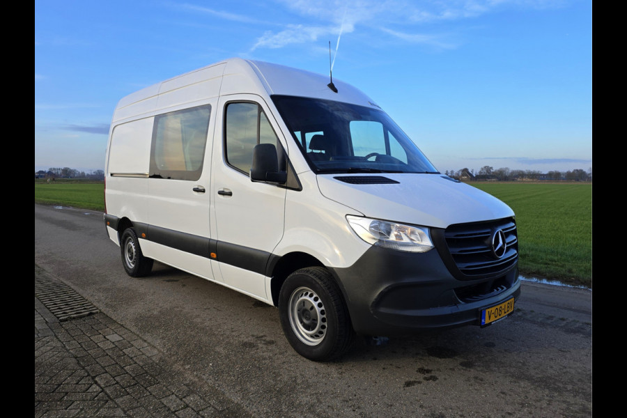 Mercedes-Benz Sprinter 314 2.2 CDI L2 H2 Dubbele Cabine - 140 Pk - Euro 6 - Airco - Cruise Control