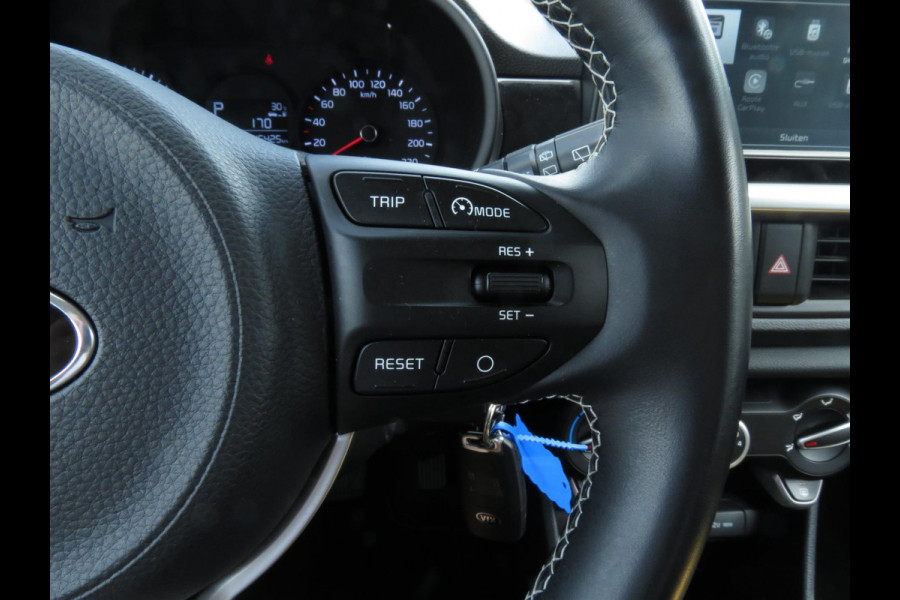 Kia Picanto 1.2 CVVT DynamicLine AUTOMAAT | 4 CILINDER | 5-ZITS | DEALER ONDERHOUDEN | NAVI | CAMERA | AIRCO | APPLE CARPLAY
