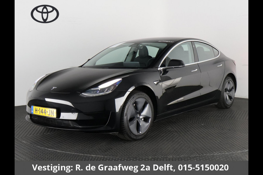 Tesla Model 3 Standard RWD Plus 60 kWh | Navigatie | 1e eigenaar | Panoramadak | Camera | Leder |