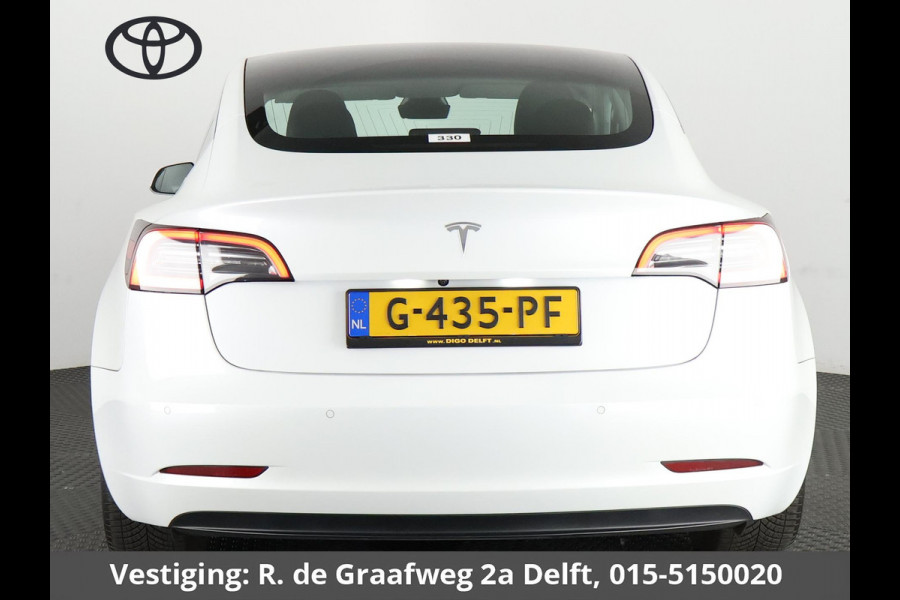 Tesla Model 3 Standard RWD Plus 60 kWh | ACCU 85% | 1e eigenaar | Navigatie | Panoramadak | Camera | Leder |