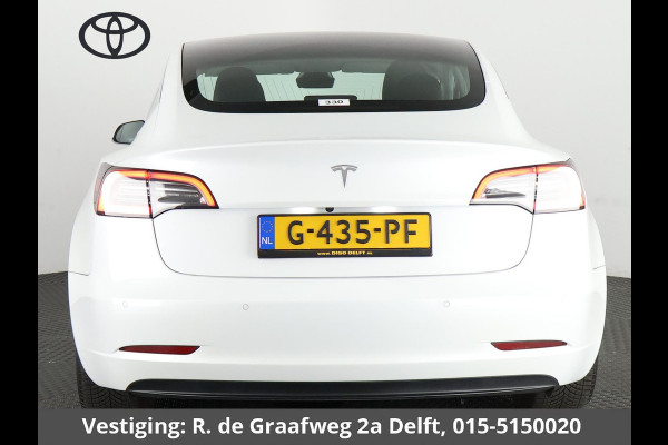 Tesla Model 3 Standard RWD Plus 60 kWh | ACCU 85% | 1e eigenaar | Navigatie | Panoramadak | Camera | Leder |