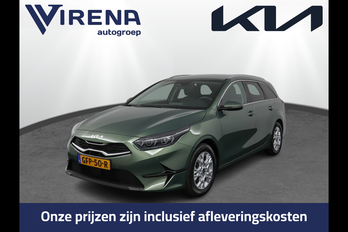Kia Ceed Sportswagon 1.5 T-GDi DynamicPlusLine Apple Carplay/Android Auto - Cruise Control Adaptief - Dodehoekdetectie - Navigatie - Stuur/Stoelverwarming - Fabrieksgarantie tot 07-2031 Kia Ceed Sportswagon 1.5 T-GDi DynamicPlusLine Apple Carplay/Android Auto - Cruise Control Adaptief - Dodehoekdetectie - Navigatie - Stuur/Stoelverwarming - Fabrieksgarantie tot 07-2031