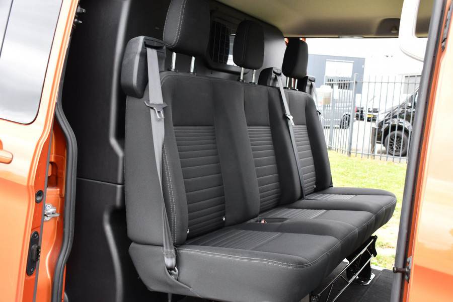 Ford Transit Custom 300 2.0 TDCI L1H1 Limited DC Raptor Edition Cruise, Camera, Carplay, 2 x Schuifdeur, Stoelverwarming, 170PK, Automaat, Uniek!