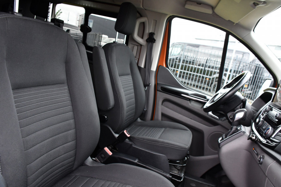 Ford Transit Custom 300 2.0 TDCI L1H1 Limited DC Raptor Edition Cruise, Camera, Carplay, 2 x Schuifdeur, Stoelverwarming, 170PK, Automaat, Uniek!