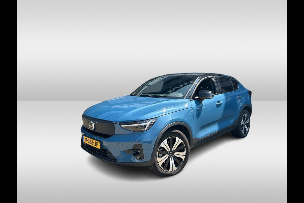 Volvo C40 Recharge Twin Intro Edition 78 kWh / Trekhaak / Panoramadak / 360Camera / 19'' / Interieurvoorverwarming / Harman Kardon / Keyless / Navigatie / Dodehoek / DAB / ACC / Stoelverwarming / Stuurverwarming / Warmtepomp