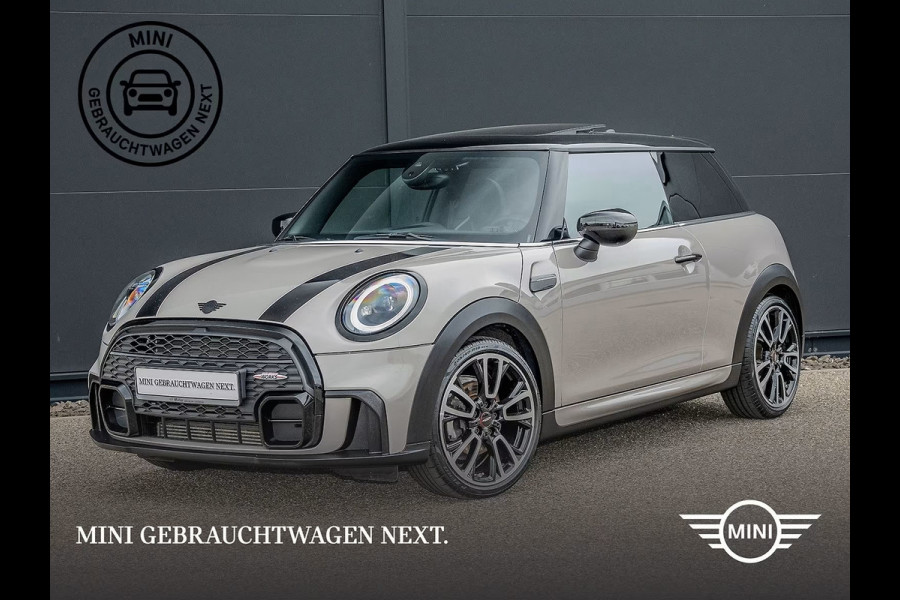 MINI 1.5 COOPER JCW Steptronic-Aut. ** LED, NAVI+, JCW SPORTST, PANORAMA, HuD, VERW. STUUR ** 1e EIG - UNFALFREI ** ** INFORMEER OOK NAAR ONZE AANTREKKELIJKE FINANCIAL-LEASE TARIEVEN **