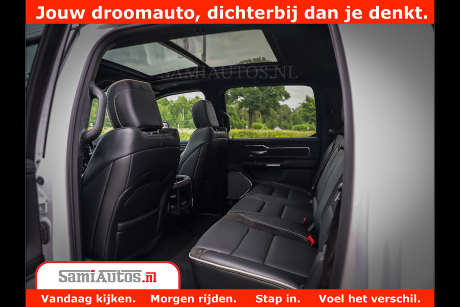 Dodge Ram 1500 Laramie Night | 420Pk 636 Nn | Extra Groot Scherm + Passagiers Scherm | Comfortabele Dubbele Cabine met Royale 5 Zitplaatsen | Nu Leverbaar uit Voorraad | Voorraad Nr 2223 - 5047