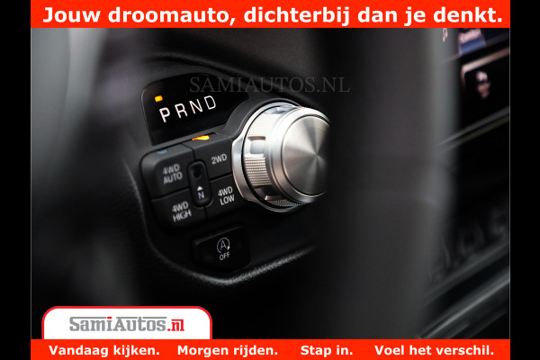 Dodge Ram 1500 Laramie Night | 420Pk 636 Nn | Extra Groot Scherm + Passagiers Scherm | Comfortabele Dubbele Cabine met Royale 5 Zitplaatsen | Nu Leverbaar uit Voorraad | Voorraad Nr 2223 - 5047