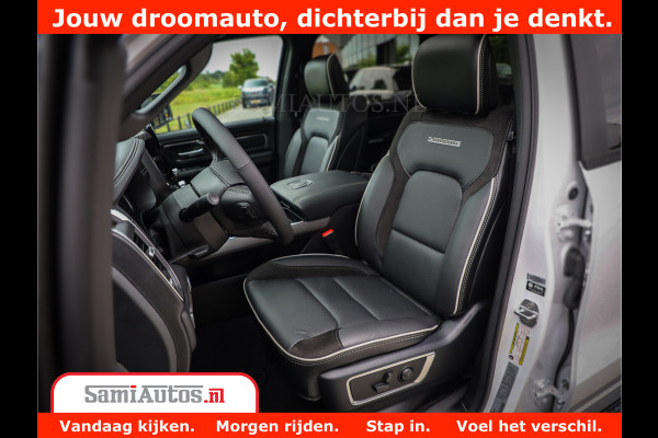 Dodge Ram 1500 Laramie Night | 420Pk 636 Nn | Extra Groot Scherm + Passagiers Scherm | Comfortabele Dubbele Cabine met Royale 5 Zitplaatsen | Nu Leverbaar uit Voorraad | Voorraad Nr 2223 - 5047