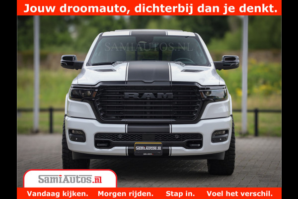 Dodge Ram 1500 Laramie Night | 420Pk 636 Nn | Extra Groot Scherm + Passagiers Scherm | Comfortabele Dubbele Cabine met Royale 5 Zitplaatsen | Nu Leverbaar uit Voorraad | Voorraad Nr 2223 - 5047