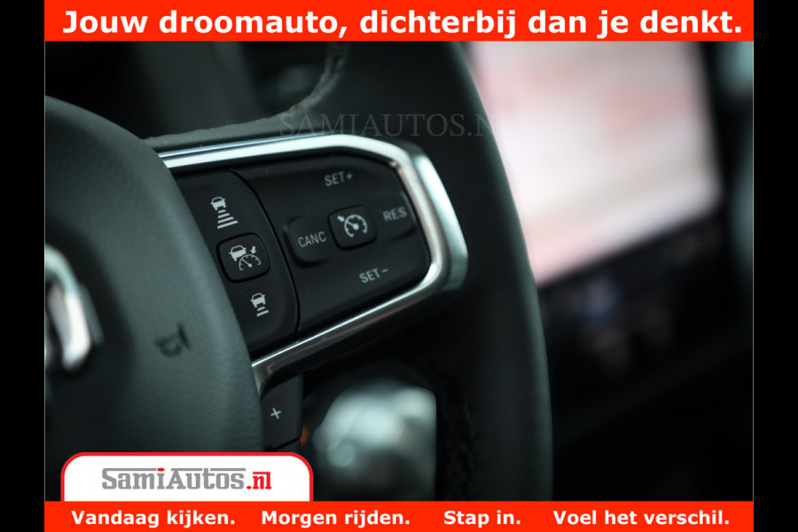 Dodge Ram 1500 Laramie Night | 420Pk 636 Nn | Extra Groot Scherm + Passagiers Scherm | Comfortabele Dubbele Cabine met Royale 5 Zitplaatsen | Nu Leverbaar uit Voorraad | Voorraad Nr 2223 - 5047
