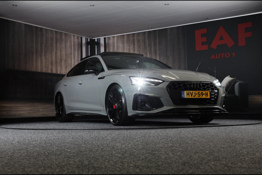 Audi A5 SPORTBACK 40 TFSI RS5 Look / RS Zetels / Digital Cockpit / Massage / Elek Stoelen / 360 Camera / Open Pano / Matrix / 20 I