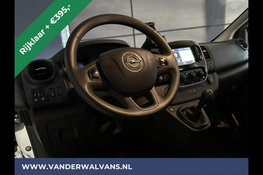 Opel Vivaro 1.6 CDTI 126pk L2H1 Dubbele Cabine Euro6 *Rijklaar Direct Rijden* Airco | 5-Zits | Camera | Navigatie | Trekhaak Cruisecontrol, Parkeersensoren