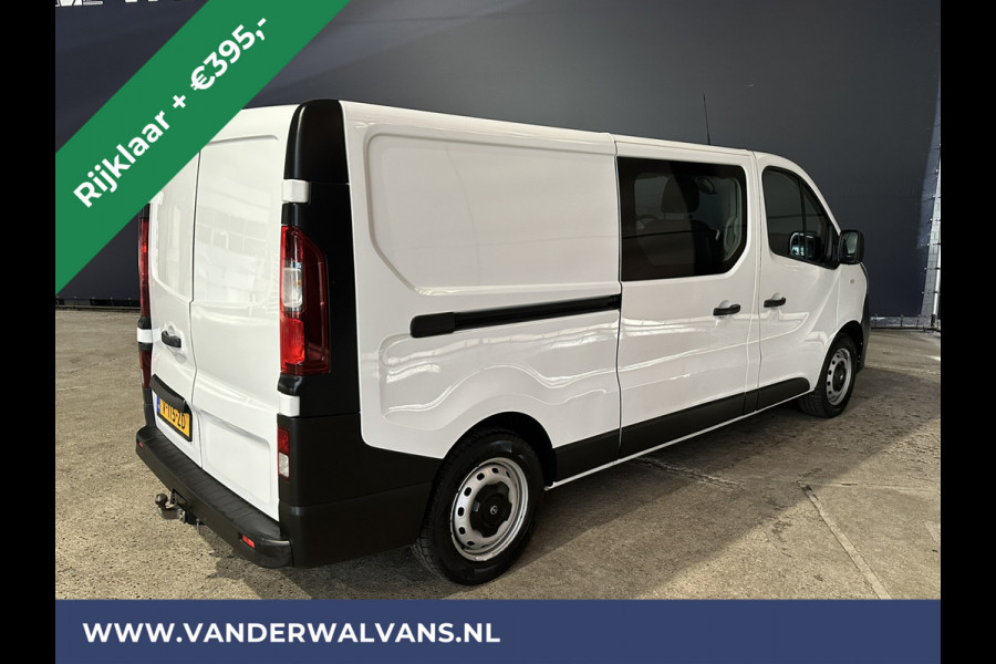 Opel Vivaro 1.6 CDTI 126pk L2H1 Dubbele Cabine Euro6 *Rijklaar Direct Rijden* Airco | 5-Zits | Camera | Navigatie | Trekhaak Cruisecontrol, Parkeersensoren