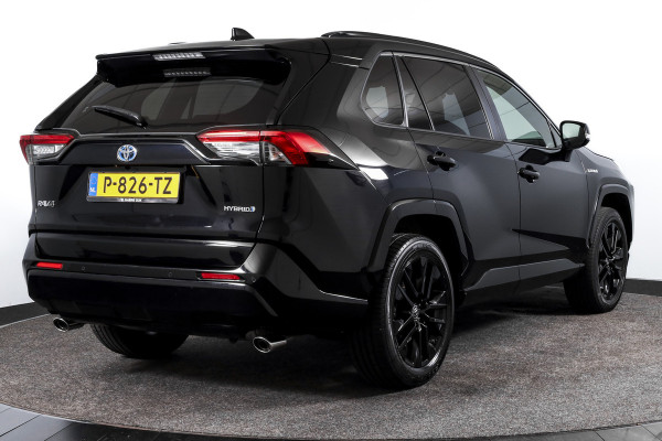 Toyota RAV4 2.5 Hybrid Black Edition | Adapt. Cruise | Stoel-+stuurverw. | PDC | 360 Camera | NAV+App. Connect | Elek. Klep | ECC | LM 19" |