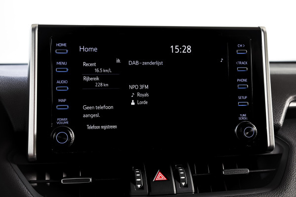 Toyota RAV4 2.5 Hybrid Black Edition | Adapt. Cruise | Stoel-+stuurverw. | PDC | 360 Camera | NAV+App. Connect | Elek. Klep | ECC | LM 19" |