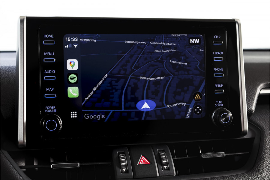 Toyota RAV4 2.5 Hybrid Black Edition | Adapt. Cruise | Stoel-+stuurverw. | PDC | 360 Camera | NAV+App. Connect | Elek. Klep | ECC | LM 19" |