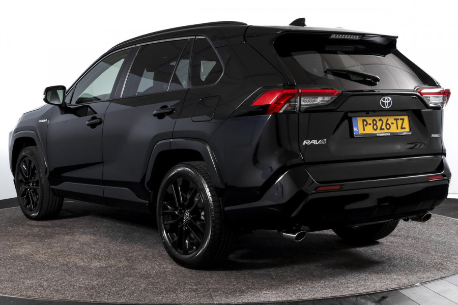 Toyota RAV4 2.5 Hybrid Black Edition | Adapt. Cruise | Stoel-+stuurverw. | PDC | 360 Camera | NAV+App. Connect | Elek. Klep | ECC | LM 19" |