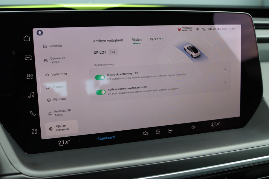 XPeng P7 AWD Performance 'Wing Edition' 86 kWh | Premium-Pakket | Panoramadak | XPilot | Stoelventilatie | Verwarmd Stuurwiel | Dynaudio | Surround Camera | Nappa Leder | Sfeerverlichting | ACC |