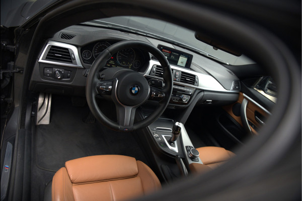 BMW 4 Serie Gran Coupé 418i High Executive M Sport | Stoelverwarming | Camera | Cognac Leer | Keyless | Shadow Line | Hifi | Automaat | NAP | DAB | LED | Navigatie Prof. | Cruise Control |