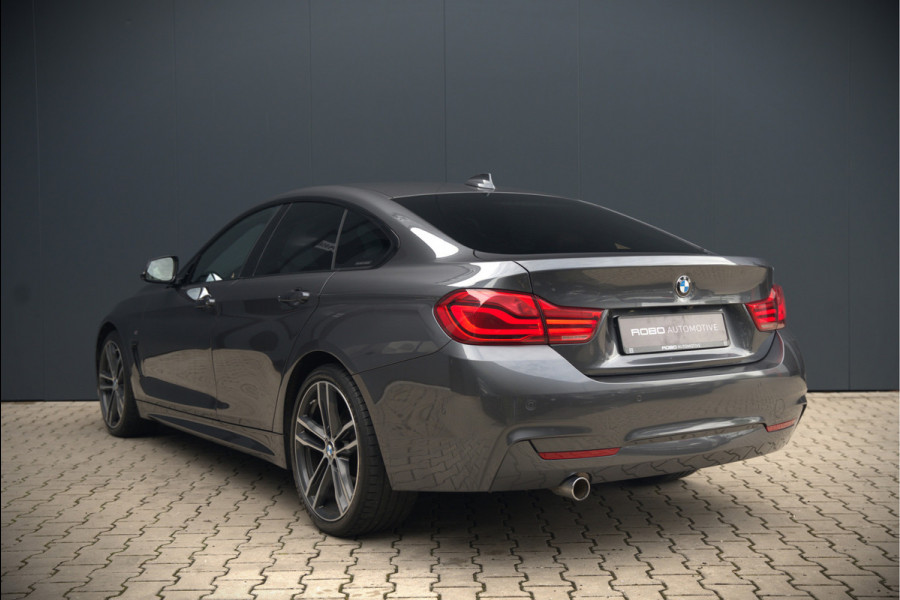 BMW 4 Serie Gran Coupé 418i High Executive M Sport | Stoelverwarming | Camera | Cognac Leer | Keyless | Shadow Line | Hifi | Automaat | NAP | DAB | LED | Navigatie Prof. | Cruise Control |