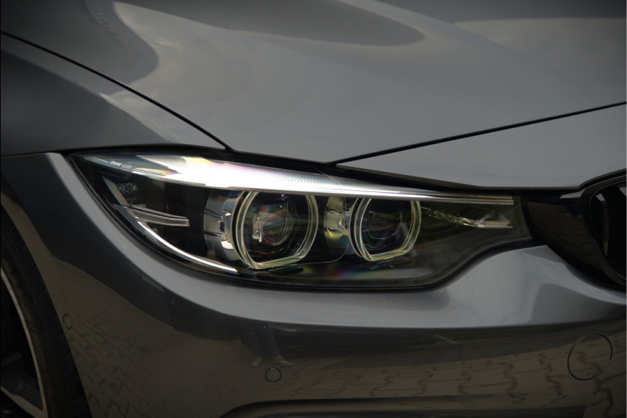 BMW 4 Serie Gran Coupé 418i High Executive M Sport | Stoelverwarming | Camera | Cognac Leer | Keyless | Shadow Line | Hifi | Automaat | NAP | DAB | LED | Navigatie Prof. | Cruise Control |