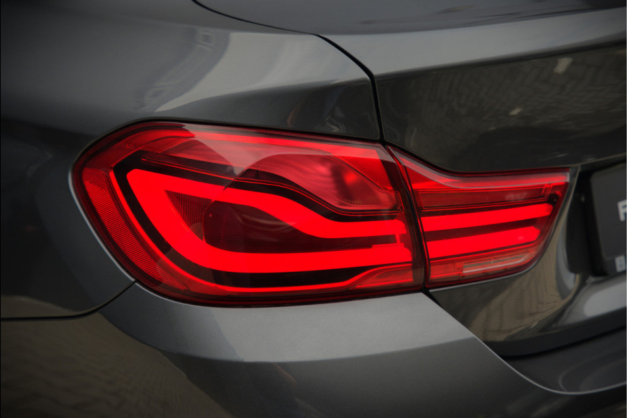 BMW 4 Serie Gran Coupé 418i High Executive M Sport | Stoelverwarming | Camera | Cognac Leer | Keyless | Shadow Line | Hifi | Automaat | NAP | DAB | LED | Navigatie Prof. | Cruise Control |
