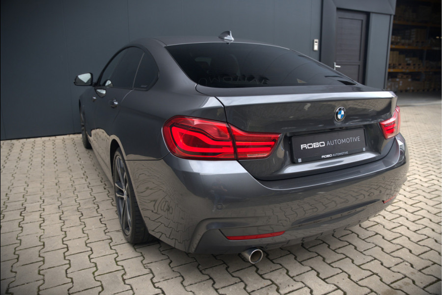 BMW 4 Serie Gran Coupé 418i High Executive M Sport | Stoelverwarming | Camera | Cognac Leer | Keyless | Shadow Line | Hifi | Automaat | NAP | DAB | LED | Navigatie Prof. | Cruise Control |
