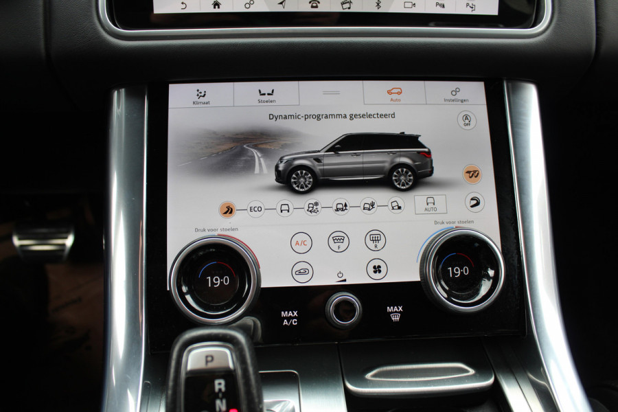 Land Rover Range Rover Sport 5.0 V8 SC SVR 576 PK ! Facelift ! Carbon ! Pano, Cruis, Airco, Stoelverw voor + achter!