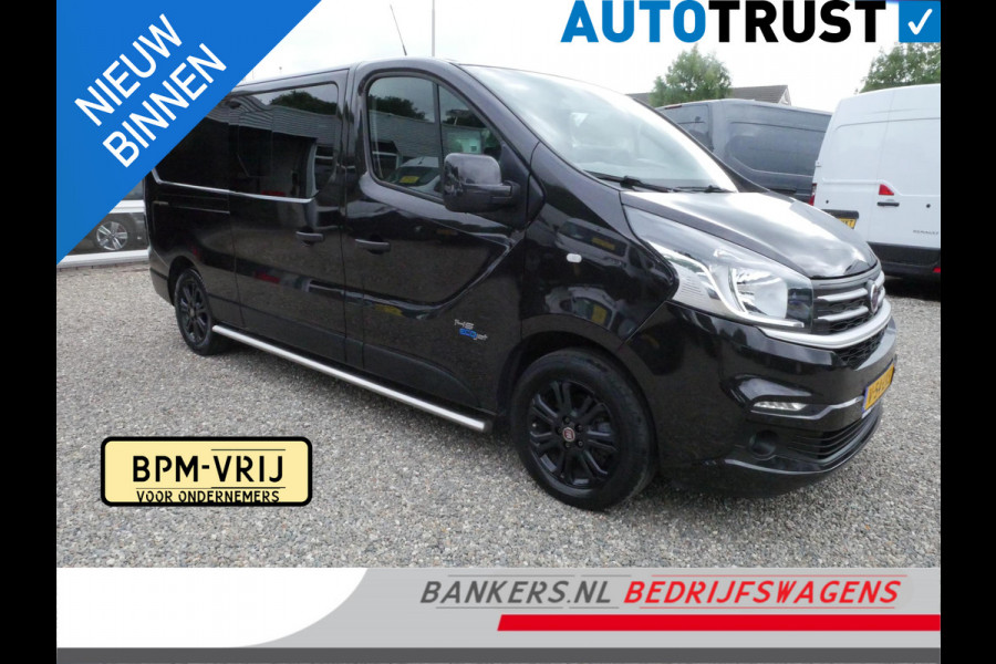 Fiat Talento 1.6 MJ EcoJet 145PK, L2H1, Dubbel cabine, Airco, 2 x Schuifdeur