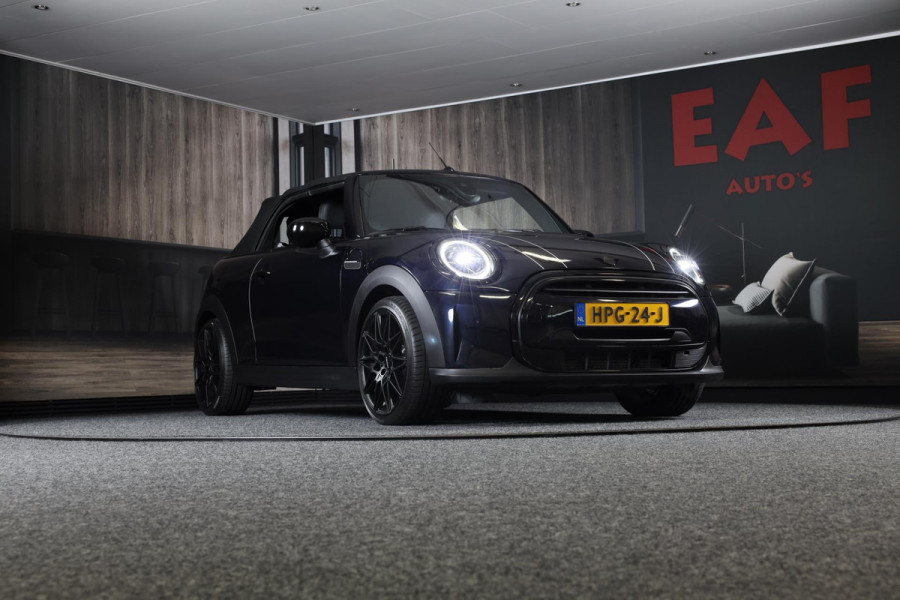 MINI Cabrio 1.5 Cooper / AUT / Navi / 136 Pk / Cruise Control / Leder / Ecc / Elek Pakket / Led / Pdc / 18 Inch