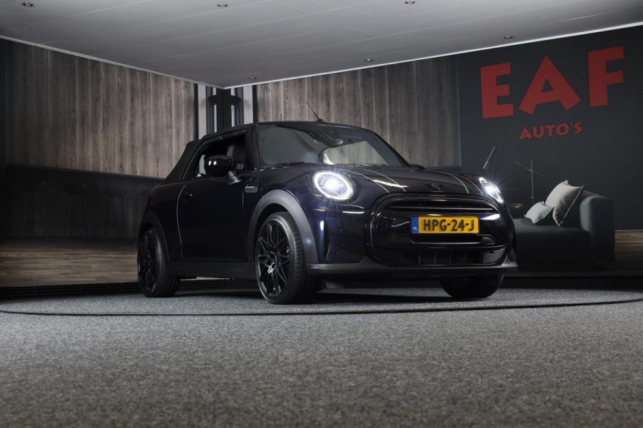 MINI Cabrio 1.5 Cooper / AUT / Navi / 136 Pk / Cruise Control / Leder / Ecc / Elek Pakket / Led / Pdc / 18 Inch