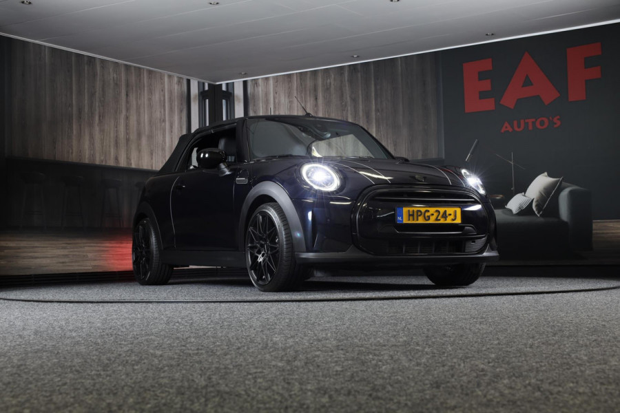 MINI Cabrio 1.5 Cooper / AUT / Navi / 136 Pk / Cruise Control / Leder / Ecc / Elek Pakket / Led / Pdc / 18 Inch