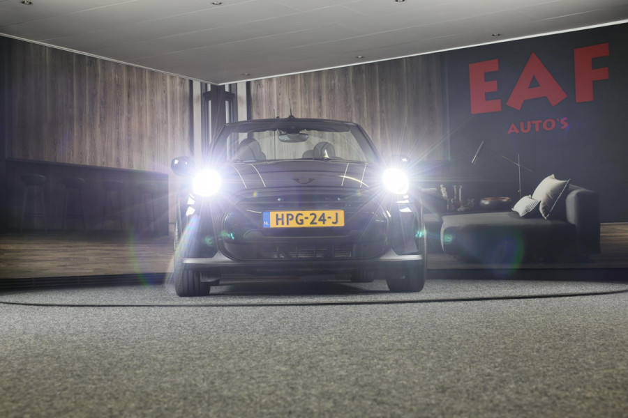 MINI Cabrio 1.5 Cooper / AUT / Navi / 136 Pk / Cruise Control / Leder / Ecc / Elek Pakket / Led / Pdc / 18 Inch