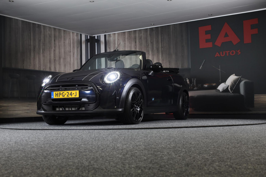 MINI Cabrio 1.5 Cooper / AUT / Navi / 136 Pk / Cruise Control / Leder / Ecc / Elek Pakket / Led / Pdc / 18 Inch