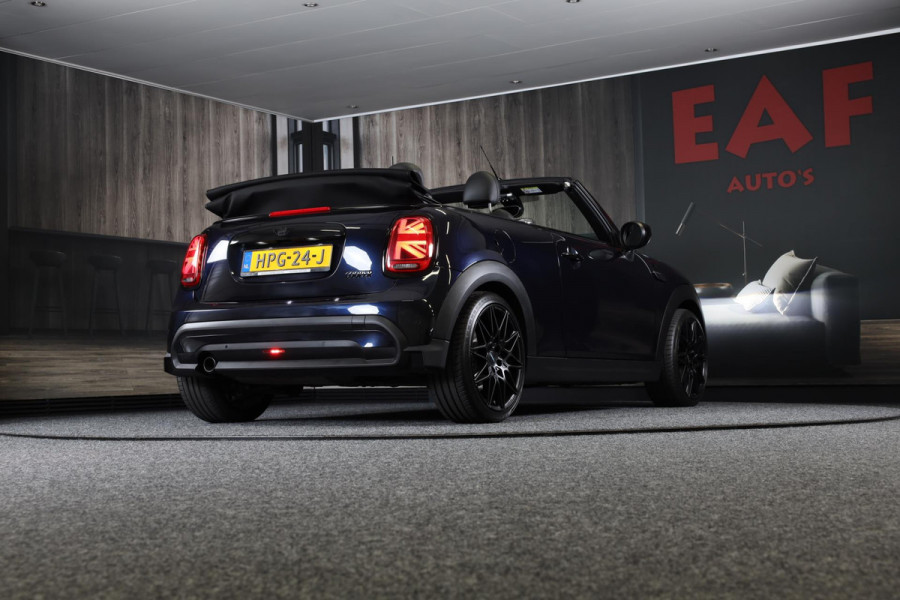 MINI Cabrio 1.5 Cooper / AUT / Navi / 136 Pk / Cruise Control / Leder / Ecc / Elek Pakket / Led / Pdc / 18 Inch