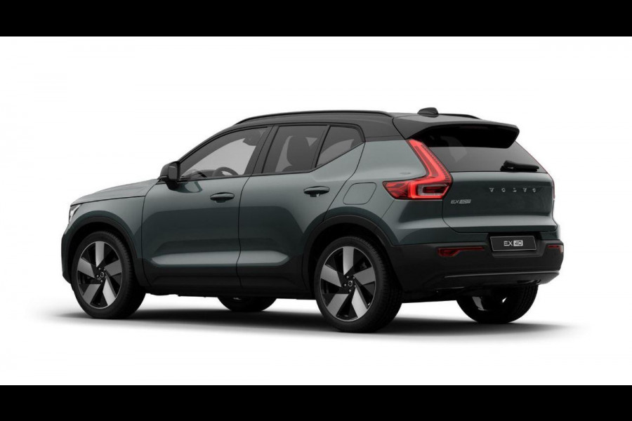Volvo EX40 252PK Single Motor Extended Range 82 kWh Plus / Lounge pakket / Extra getint glas / Panoramadak / 360 Camera / 20''velgen / zwart dak