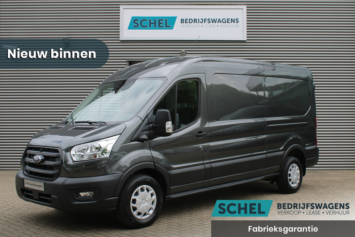 Ford Transit 350 2.0 TDCI L3H2 Trend 130pk Trend - Carplay - Android - 360 Camera - Climate - Cruise - Parkeersensoren - Rijklaar Ford Transit 350 2.0 TDCI L3H2 Trend 130pk Trend - Carplay - Android - 360 Camera - Climate - Cruise - Parkeersensoren - Rijklaar