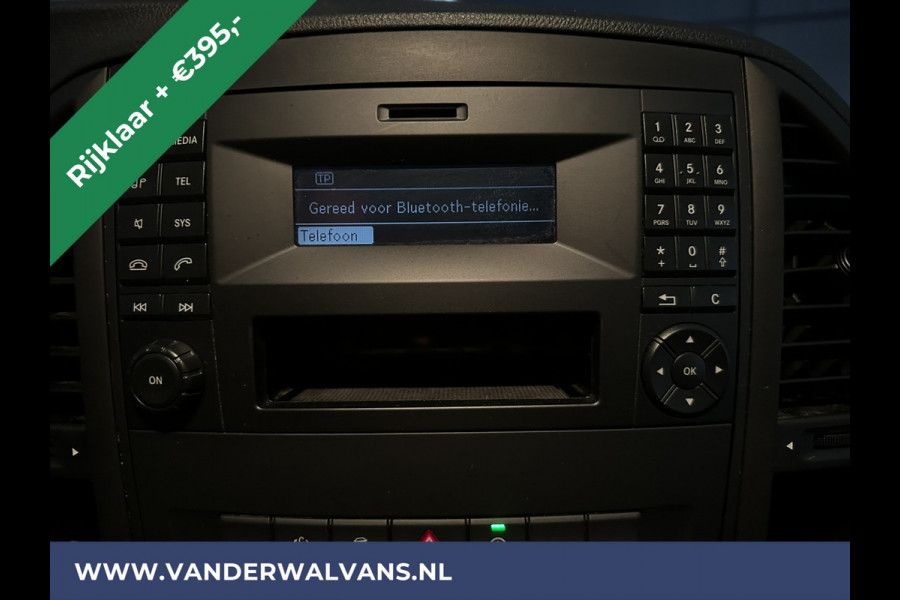 Mercedes-Benz Vito 114 CDI 136pk Automaat L3H1 Euro6 *Rijklaar Direct Rijden* Airco | Cruiscontrol | Bijrijdersbank Trekhaak, Bluetooth telefoonvoorbereiding
