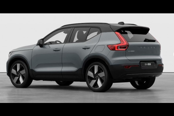 Volvo EX40 Single Motor Extended Range Plus 82 kWh / Lounge pakket / Extra getint glas / Panoramadak / 360 camera / 20''velgen / zwart dak