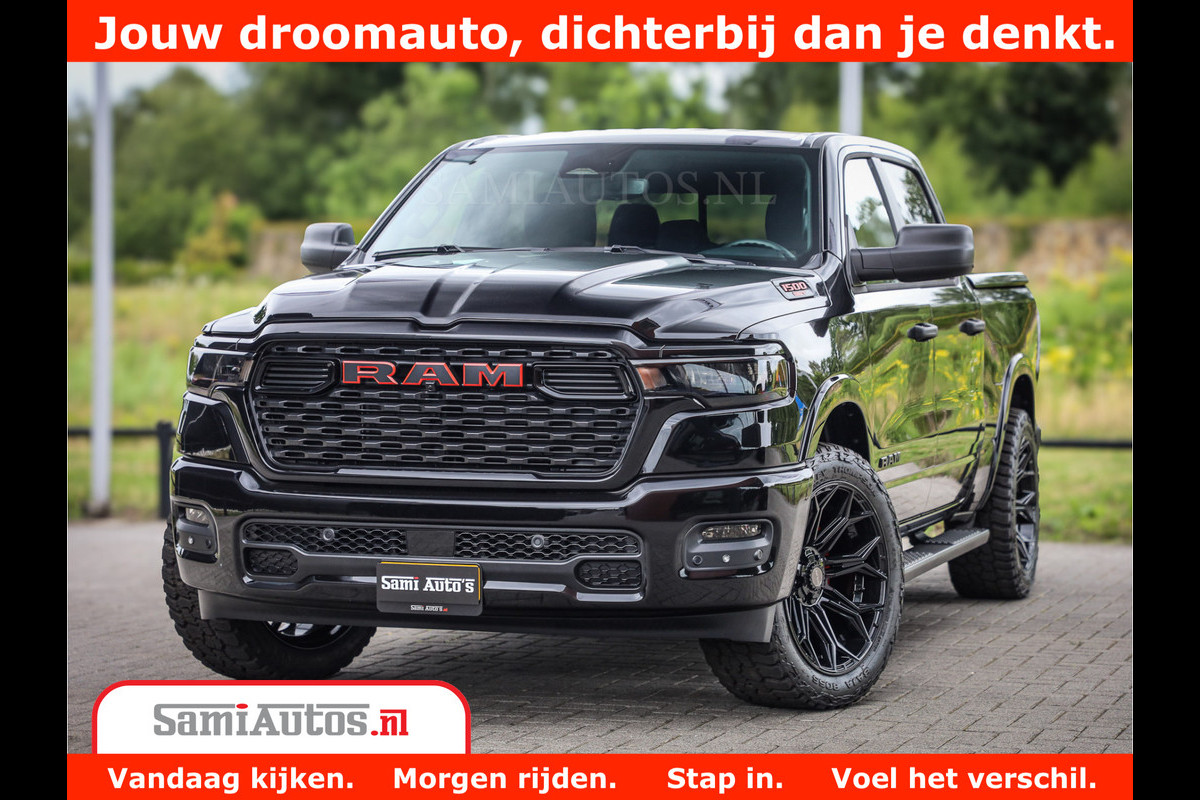 Dodge Ram TradesMan 6 Persoons Uitvoering | 420Pk 636Nm | Pick-Up | Comfortabele Dubbele Cabine met Royale 6 Zitplaatsen | BPM vrij | Nu Leverbaar uit Voorraad | Voorraad Nr 2217- 2911 Dodge Ram TradesMan 6 Persoons Uitvoering | 420Pk 636Nm | Pick-Up | Comfortabele Dubbele Cabine met Royale 6 Zitplaatsen | BPM vrij | Nu Leverbaar uit Voorraad | Voorraad Nr 2217- 2911