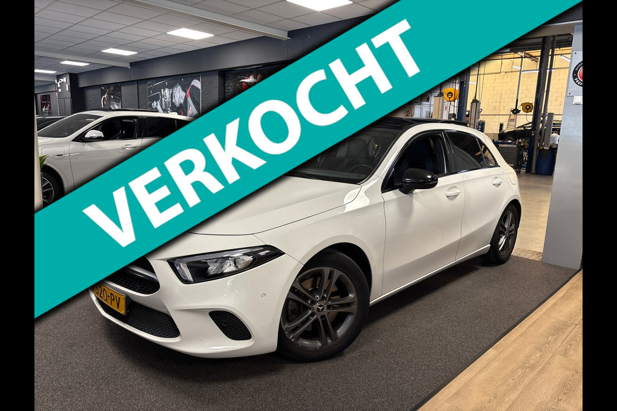 Mercedes-Benz A-Klasse 220 Premium Plus/leer/navi/pano/memory/360 camera/dealer onderh Mercedes-Benz A-Klasse 220 Premium Plus/leer/navi/pano/memory/360 camera/dealer onderh