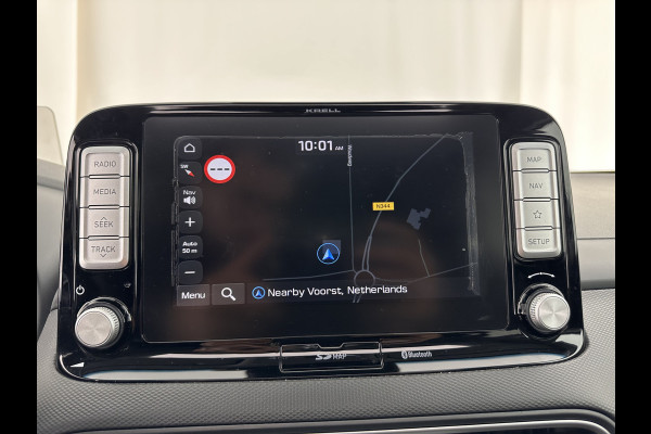 Hyundai Kona EV Premium 64 kWh (INCL.BTW) *PANO | FULL-LEATHER | HEAD-UP | FULL-LED | NAVI-FULLMAP | DAB | ADAPTIVE-CRUISE | KEYLESS | CAMERA | BLIND-SPOT | LANE-ASSIST | DIGI-COCKPIT | COMFORT-SEATS | 17''ALU*