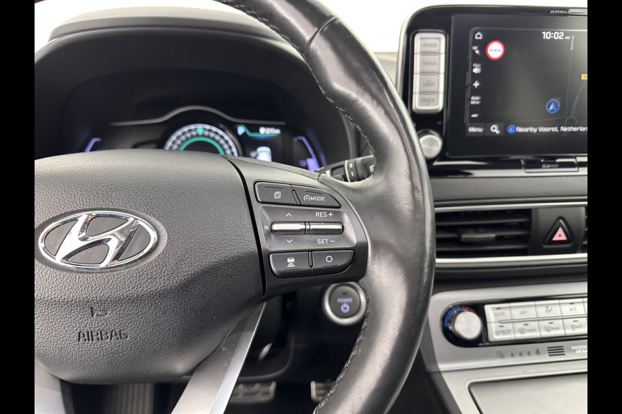 Hyundai Kona EV Premium 64 kWh (INCL.BTW) *PANO | FULL-LEATHER | HEAD-UP | FULL-LED | NAVI-FULLMAP | DAB | ADAPTIVE-CRUISE | KEYLESS | CAMERA | BLIND-SPOT | LANE-ASSIST | DIGI-COCKPIT | COMFORT-SEATS | 17''ALU*