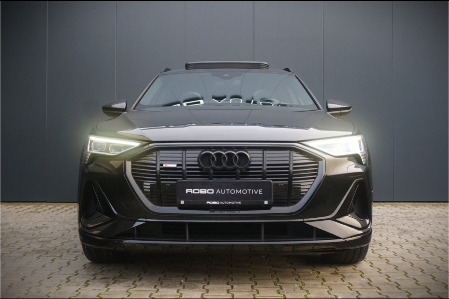 Audi e-tron e-tron 50 quattro S edition Black 71 kWh | S Line | Black Edition | Panoramadak | Memory Seats | Camera | Luchtvering | Adaptive Cruise Control | Keyless | Matrix LED | Leder | Stoelverwarming | NAP | BTW