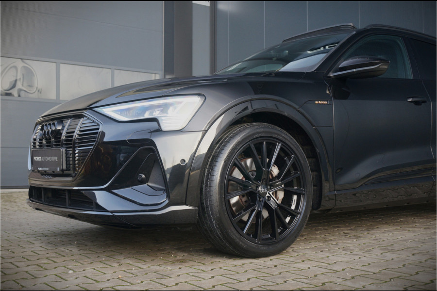 Audi e-tron e-tron 50 quattro S edition Black 71 kWh | S Line | Black Edition | Panoramadak | Memory Seats | Camera | Luchtvering | Adaptive Cruise Control | Keyless | Matrix LED | Leder | Stoelverwarming | NAP | BTW