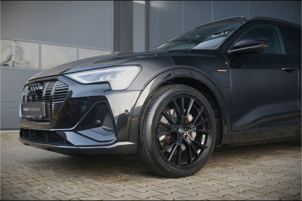 Audi e-tron e-tron 50 quattro S edition Black 71 kWh | S Line | Black Edition | Panoramadak | Memory Seats | Camera | Luchtvering | Adaptive Cruise Control | Keyless | Matrix LED | Leder | Stoelverwarming | NAP | BTW
